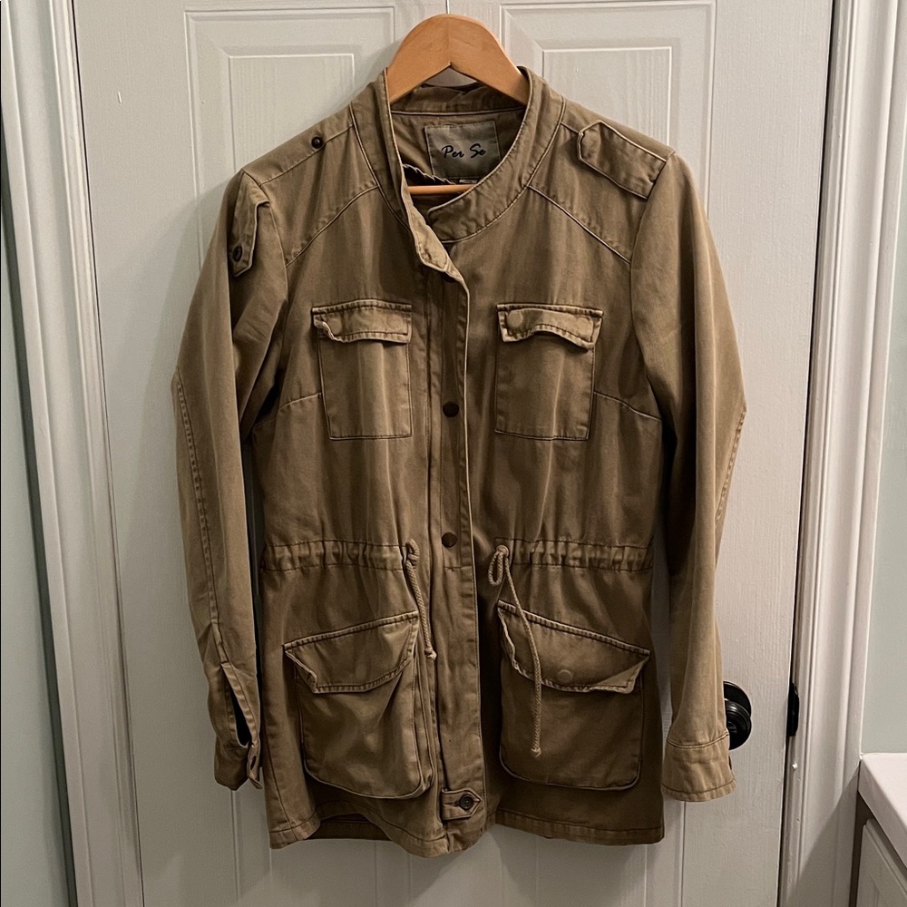 Per Se Women's Military Field Jacket